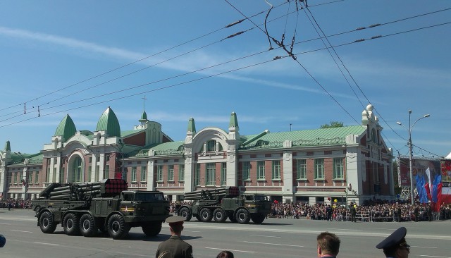 Парад Победы в Новосибирске