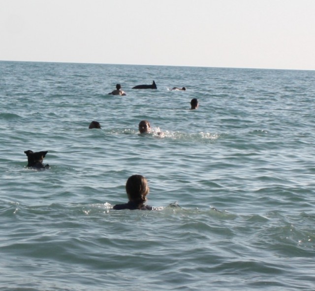 Чёрное море, 73-й км.