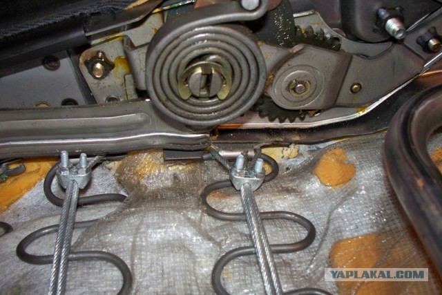Офисное кресло из автомобильного