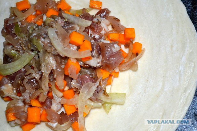 Узбекская кухня. Самса слоеная