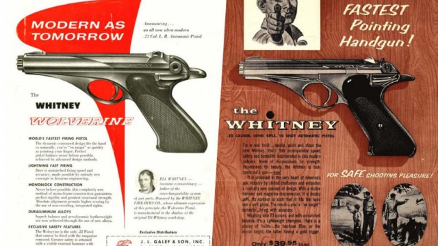 Пистолет Whitney Wolverine: возрождение "Росомахи"