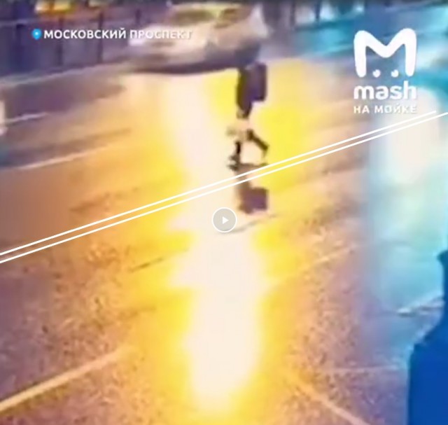 Жёсткие кадры с Московского проспекта