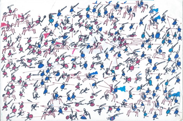 Рисунки войнушки из детства. Часть 2