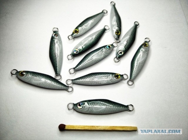 Изготавливаю на заказ рыболовные спиннинговые приманки (блесны-пилькеры).