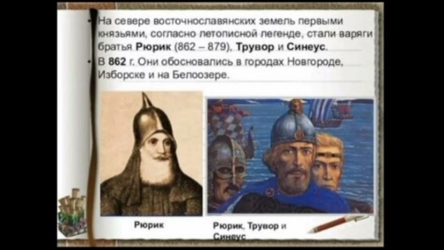 Варяги. Рюрики.