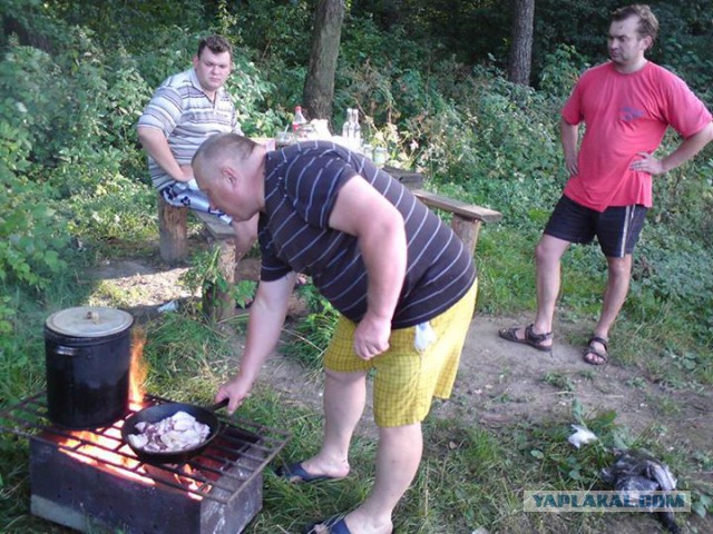 Походная сковородка со вкусом дыма