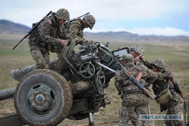 Испытания военных: Сухопутные войска РК