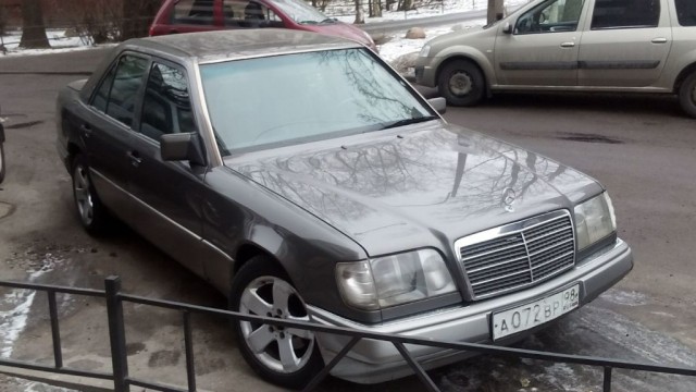 W126 и немного тюнинга. Красивых автофото пост. PS. И W124
