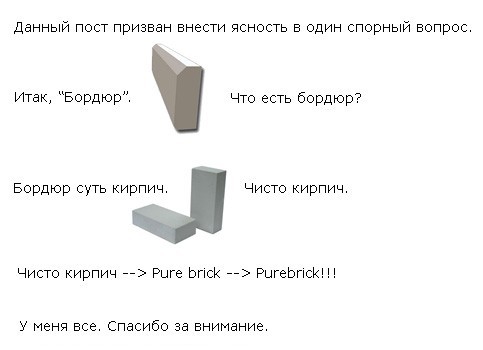 Почему бордюр называют "поребриком"