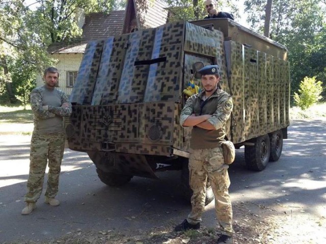 Устрашающая военная техника Украины...