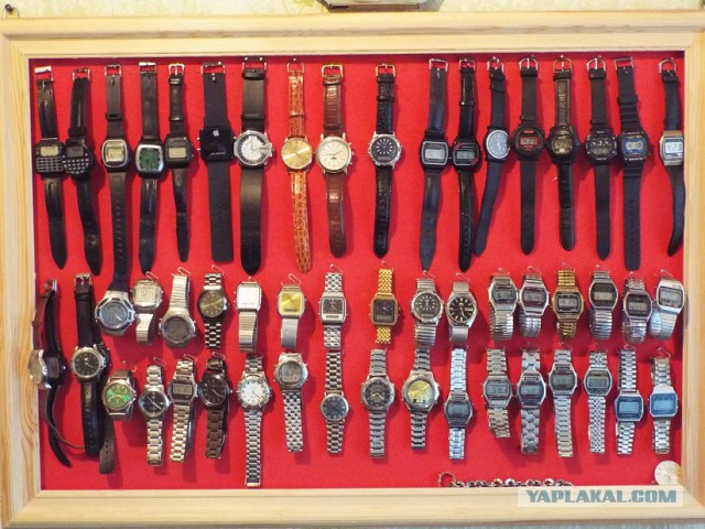 Опять стали около ашанов и на заправках часы впаривать