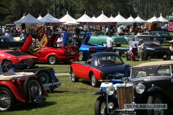 Конкурс старинных и эксклюзивных авто