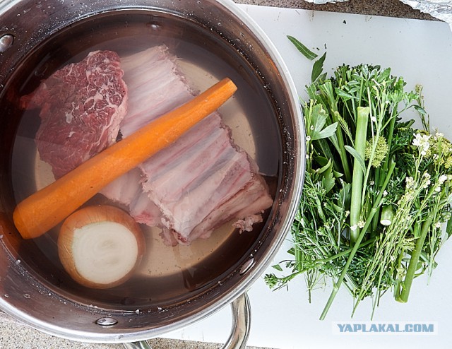 Суп с яйцом по-грузински // #этонечихиртма!