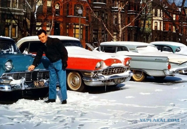 Автомобильная Америка 50-60х