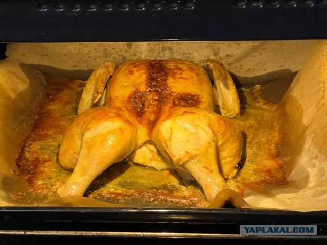 Курица "бабочка"