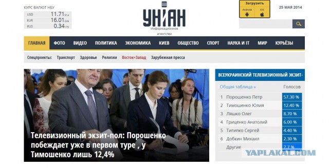 Выборы в Украине. Самые честные!