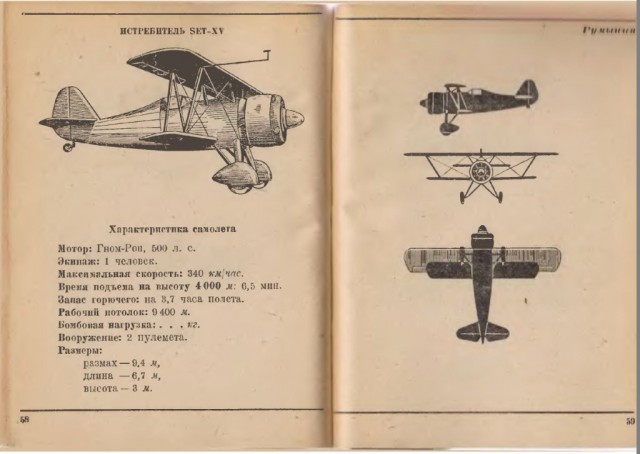 Силуэты самолетов Второй Мировой