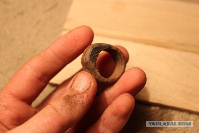 Делаем деревянное кольцо