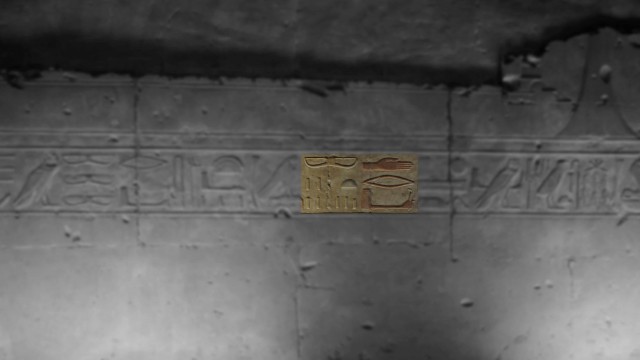 Эксперимент: вырезание иероглифов древнеегипетским способом