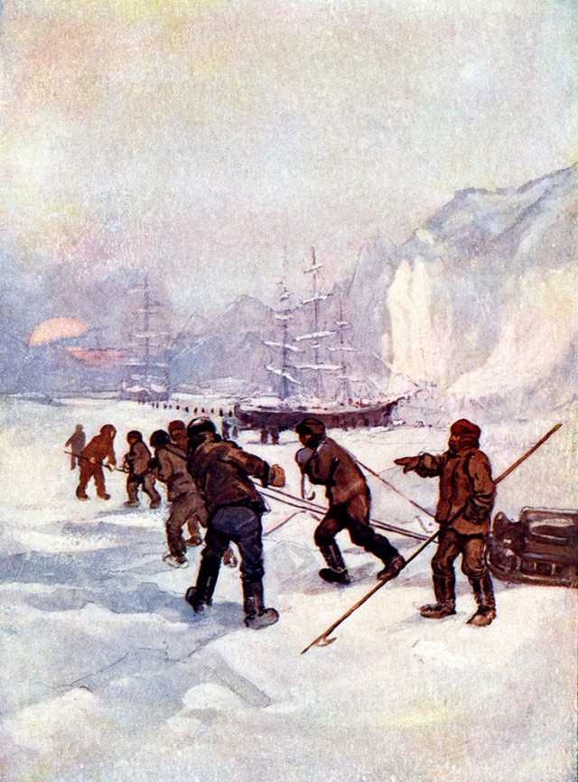 129 мертвецов в полярной пустыне: загадка гибели экспедиции Франклина