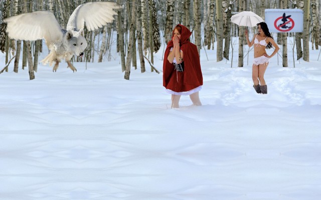 Фотожаба: "Заплутала"