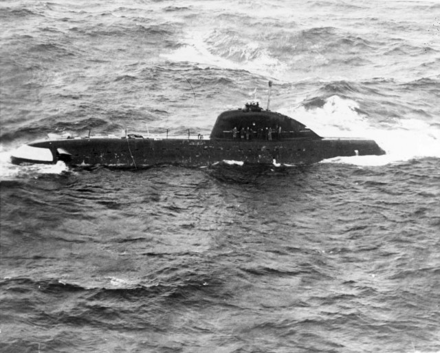 12 апреля 1970 года в Бискайском заливе затонула АПЛ К-8