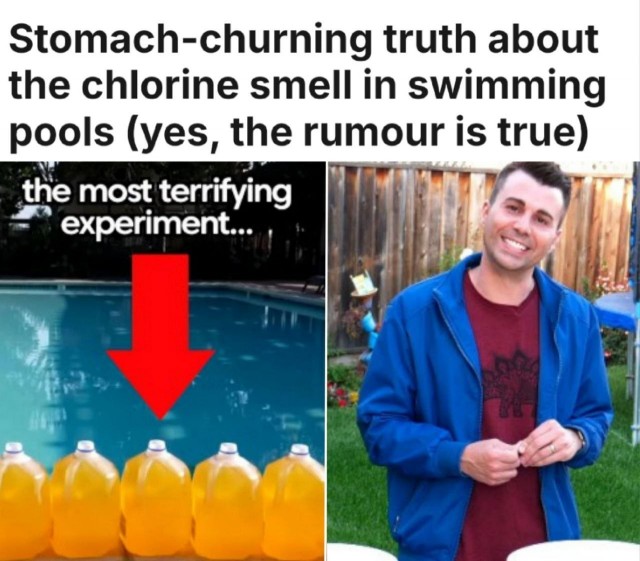 А вы всё хлор, хлор...