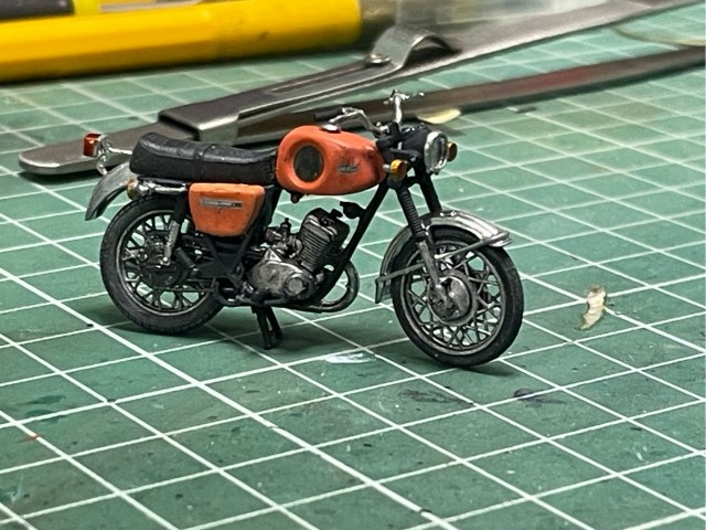 Модель мотоцикла ИЖ Планета Спорт 1/43