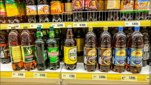 Цены на продукты в русском магазине в Германии.