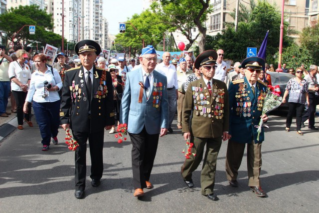 Парад Победы в Израиле