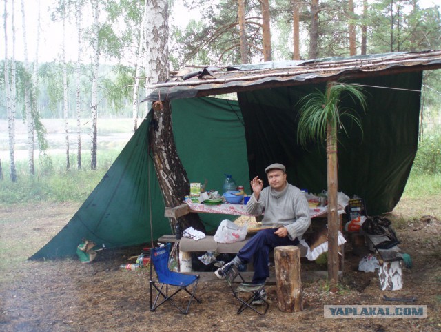 Одиночный поход с ночевкой, как вариант прощания с зимой