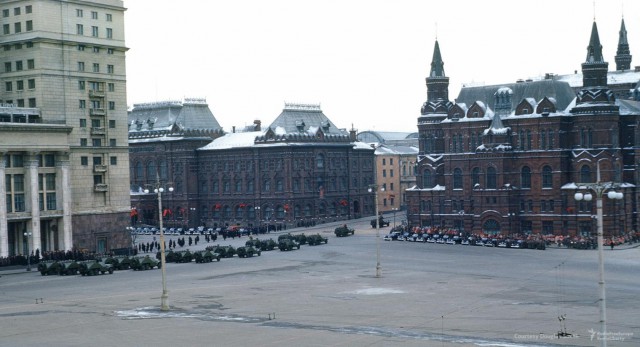 Москва 1952-1954 в цвете