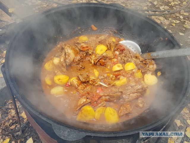 Блюда для казана, на природе и свежем воздухе