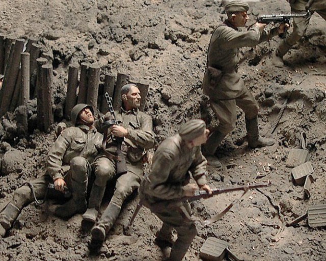 Великая Отечественная в военно-исторической миниатюре
