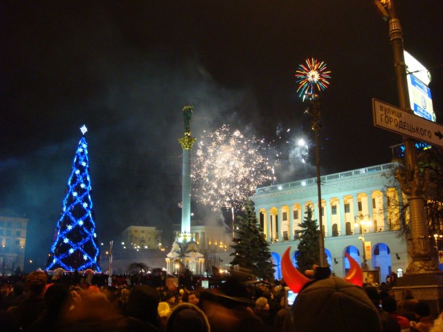 Новый год встретил весь мир!