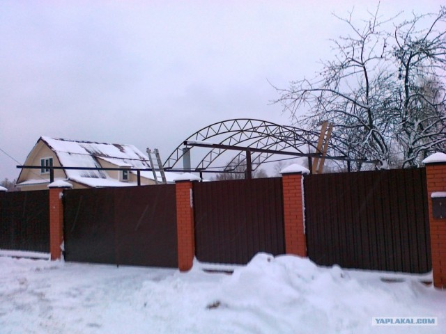 Как собираются навесы под машины