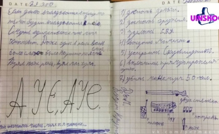 Школьника из Пермского края уличили в подготовке к убийству «минимум 50 человек»