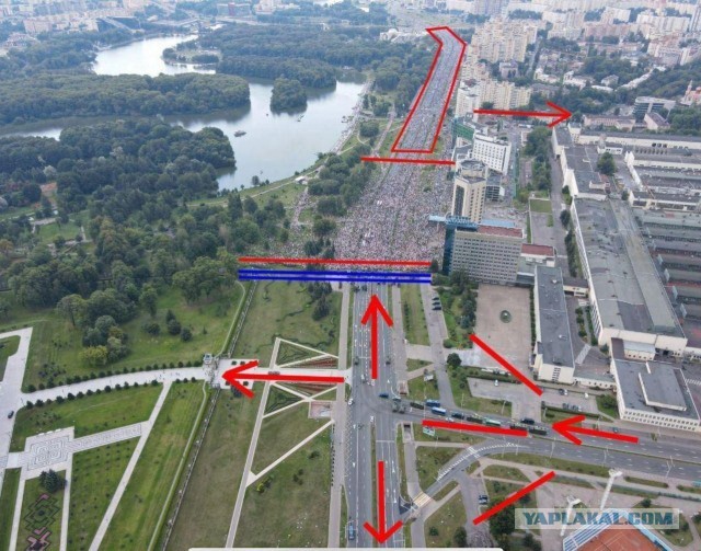 Воскресный Минск. Что происходит непонятно