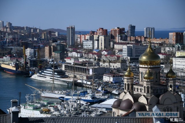 В порту Владивостока заметили «яхту Мордашова»
