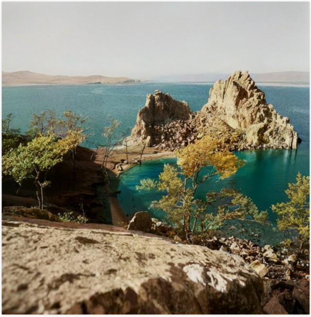 Немецкий фотограф Питер Ричард на Байкале и Ангаре, 1965 год