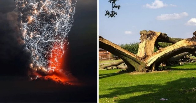 Ужасающая красота молний