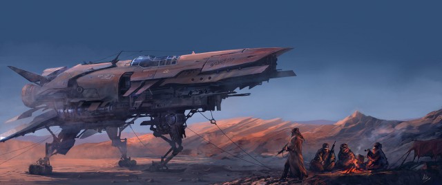 Рисунки: фантастика, фентези, Sci-Fi