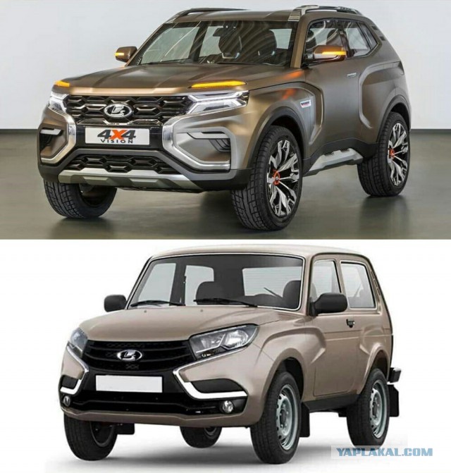 «АвтоВАЗ» запатентовал дизайн «преемника» Lada 4x4.