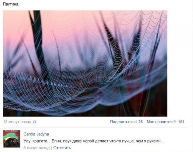 Ещё при динозаврах так вязали
