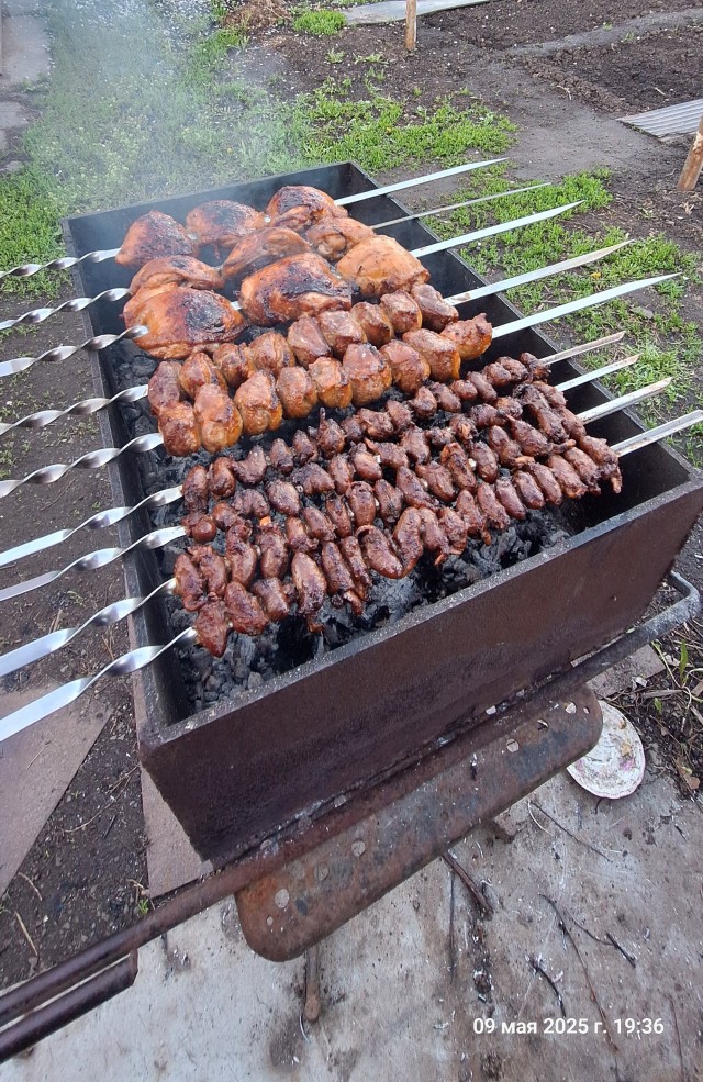 Вечерний шашлык