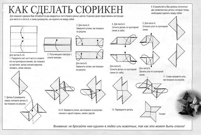 Как настоящий ниндзя ты должен владеть этим тайным умением
