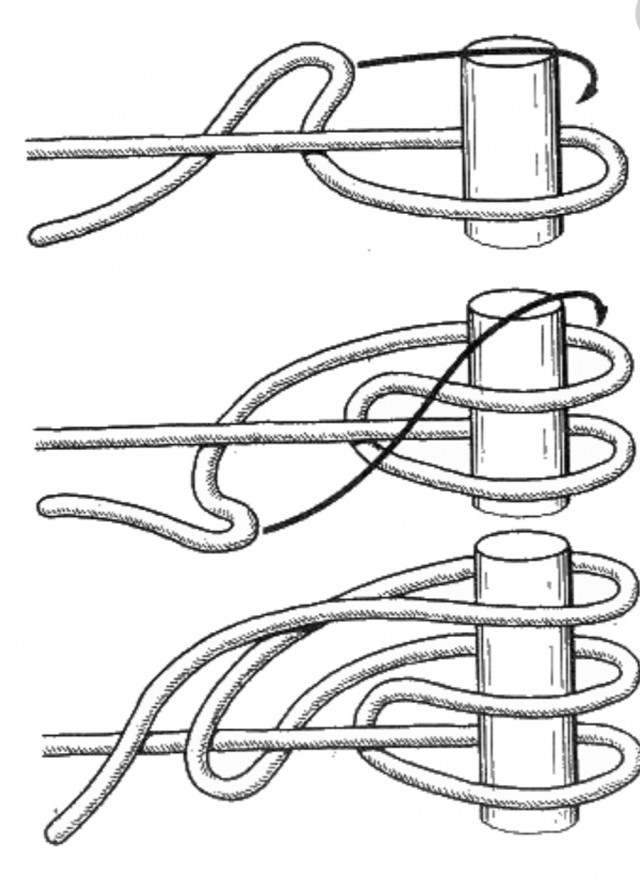 узел для буксировки автомобиля развязывающийся легко