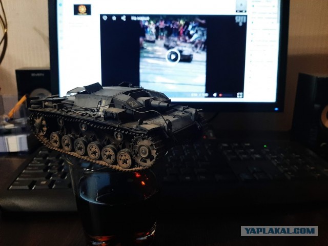 Танковая колонна Вермахта на марше
