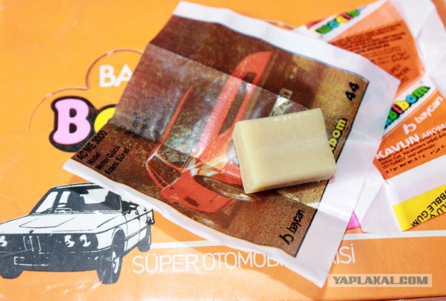 Жевательная резинка Donald и BomBibom