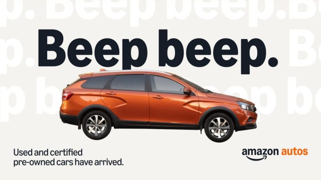 Amazon использовал фото Lada Vesta в рекламе своего сервиса по продаже автомобилей